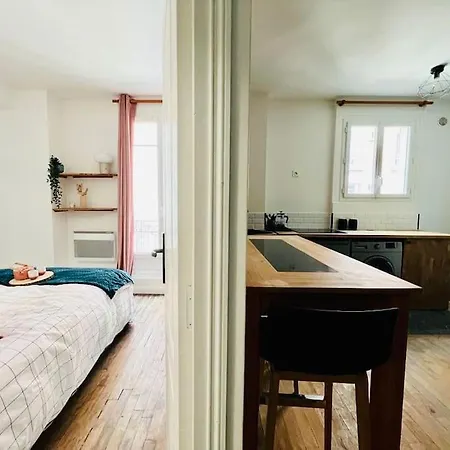 Joli Appartement A 15Min Des Champs Elysee Saint-Ouen  Exterior photo